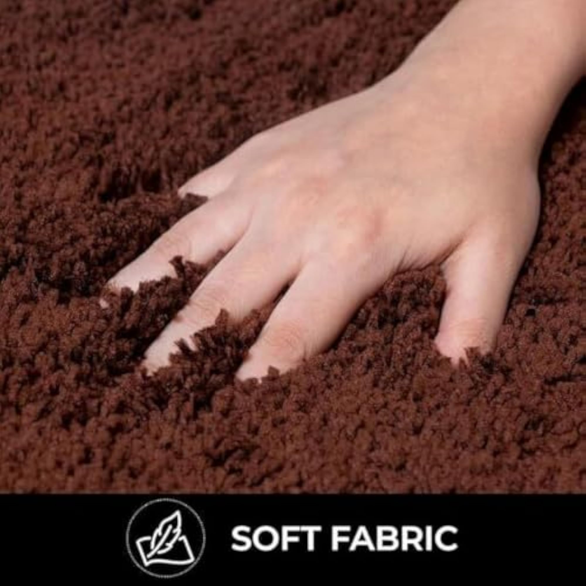Microfiber Floor Mat, Beige Medium