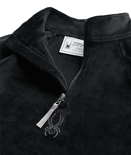 Spyder Girl's Shimmer Bug Half Zip T-Neck Ski Base Layer Jacket3