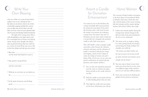 Image of Moon Spells Journal: Guided Rituals, Reflections, and Meditations (Moon Magic, Spells, & Rituals Series)