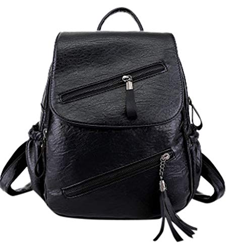 Clearance!DDKK Backpack 3Pcs Unisex Canvas Casual Daypack Outdoor Travel Backpack Rucksack Set-Backpack+Cross Body