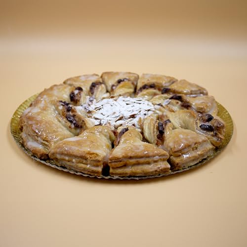 Sol de Hojaldre 100% artesanal, Ingredientes naturales, Crujiente hojaldre relleno cremoso.