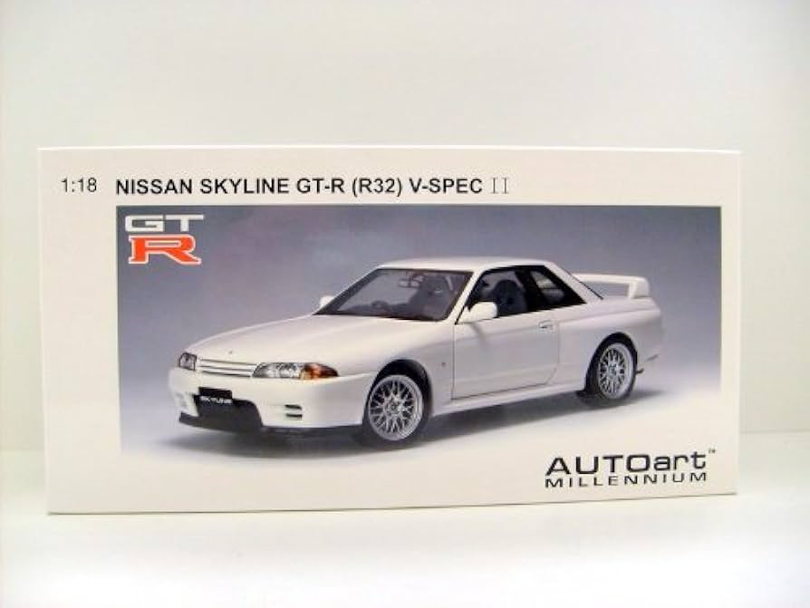 Amazon.co.jp: AUTOart 1/18 日産 スカイライン GT-R (R32) Vスペック