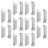 ✅IDÉALEMENT DIMENSIONNÉ - Si vous recherchez un gond stable et solide pour votre fenetre, notre paumelle supporte une charge jusqu'à 40kg. Espacement des trous de 64mm et trou de vis de 4.2mm.