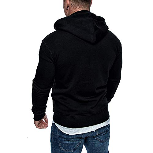 sandbank Men's Hoodie Sweatshirt Zipper Hooded Pullover Men Casual Sports Top3