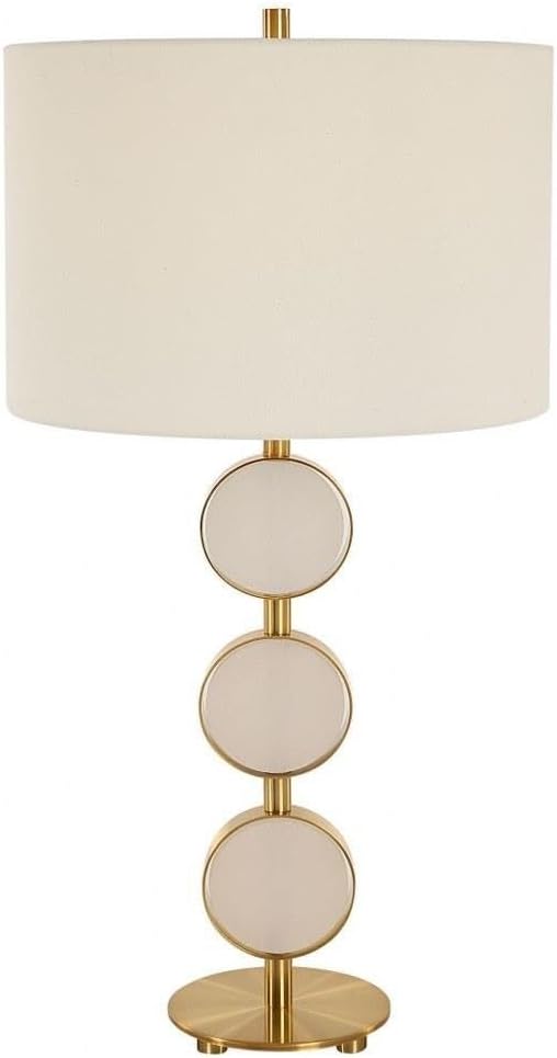 Uttermost Three Rings - 1 Light Table Lamp in Contemporary Style-28.5 Inches Tall and 14.5 Inches Wide