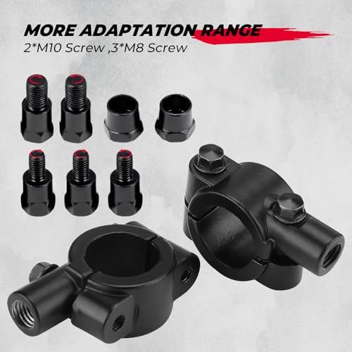 KEMIMOTO ATV Handlebar Mirrors