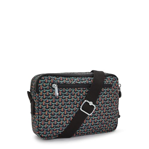 Image of Kipling Women's Abanu Medium Crossbody Bag, Lightweight, Adjustable Nylon Waist Pack with Multi-Compartment Zip Pockets