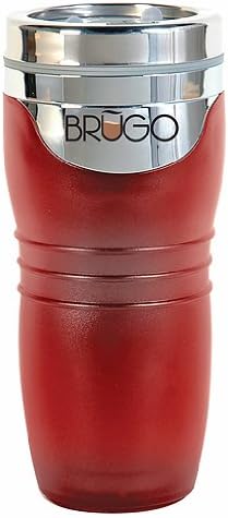 Brugo 16-Ounce Travel Mug, Red