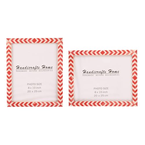 Handicrafts Home Foto Bild Rahmen 8x10 Handgemacht Geschenk - Pack von 2 (Lison Piri Piri) – Ansicht 1