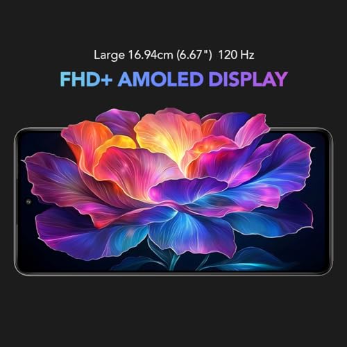 Image of Lava Blaze AMOLED 2 5G (Feather White, 6 GB RAM, 128 GB Storage) | 6.67 inch FHD+ AMOLED Display | MTK D7060 Processor | 50 MP Front Camera | LPDDR5 UFS 3.1 ROM | 5000 mAh | 33W Fast Charging