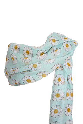 Samanthajane - Sciarpa da donna in chiffon, con