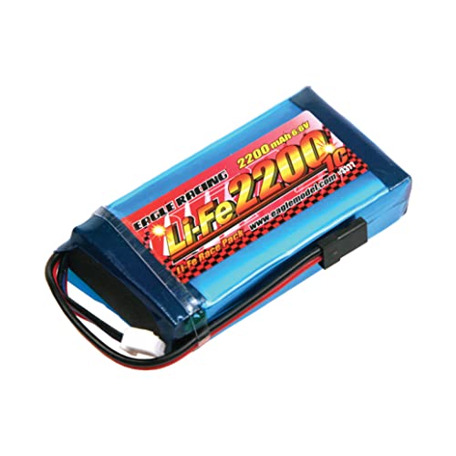 Amazon.co.jp: Li-Feﾊﾞｯﾃﾘｰ EA2200/6.6V 1C 送信機用平型(4PK