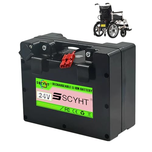 Batterie Lithium 24V pour fauteuil roulant électrique 10Ah à 40Ah