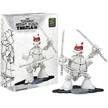 Teenage Mutant Ninja Turtles Leonardo Black and White Original Sketch Ver. Previews Exclusive Action Figure