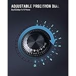 SUPRENT Adjustable Beard Trimmer for Men, Cordless Electric Beard Trimmer with Precision Dial, USB Rechargeable 19…