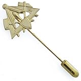  Maurer Zunftnadel, Wappennadel vergoldet