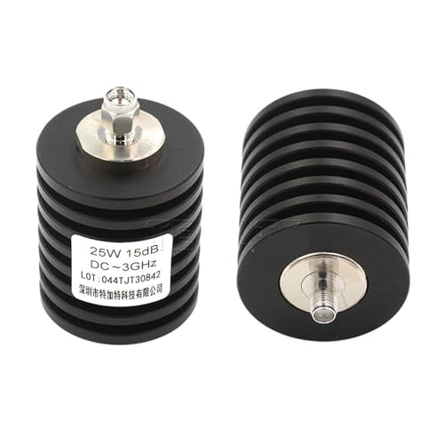 Atenuador SMA-JK 25W 15DB con disipación térmica óptima y reducción exacta de señal CC-3 GHz