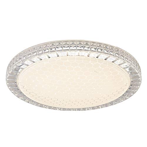 Lingkai - Luz LED de 40 cm regulable con control remoto, luz ultrafina para el baño de la cocina de los niños