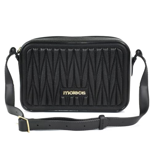 BOLSA FEM. DE USO COMUM C/CABEDAL SINT. PRETO