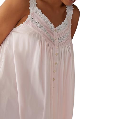 Image of Eileen West Queen Anne's Lace Womens Sleepwear & Loungewear - Heirloom Dream Collection - 100% Cotton Lightweight Nightgown