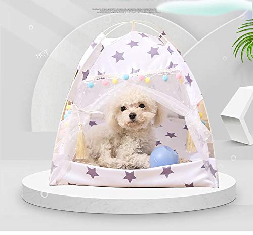 Tenda Da Spiaggia Pieghevole Per Cani E Gatti – Riparo Impermeabile E Anti-UV In Poliestere Argentato, Con Picchetti Da Terra, Perfetta Per Campeggio