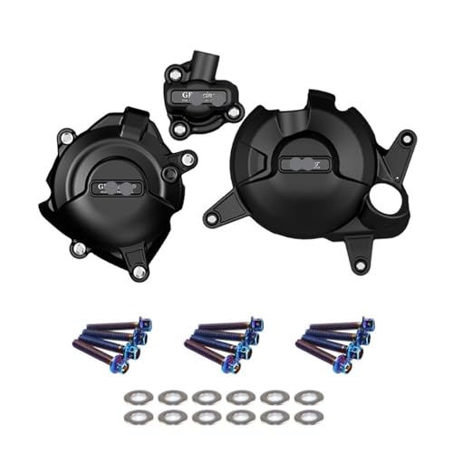 Cubierta de estator para Yamaha R3 MT03 2023-2024 protector de motor gris