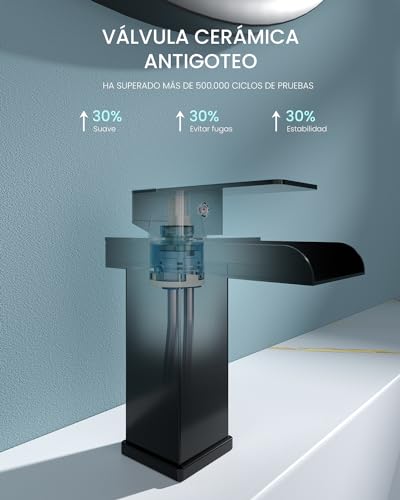 Mejores comprativas On-line Grifería Lavabo negro mate disponible en línea para comprar. 21 Imagen adicional