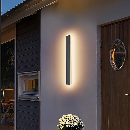 K Bright Aplique de Pared Exterior LED 60CM