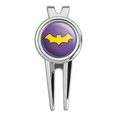 GRAPHICS & MORE Batman Batgirl Logo Golf Divot Repair Tool and Ball Marker