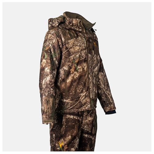 Image of HOT SHOT Men's Insulated Camo Hunting Parka, Waterproof Jacket, Versatile Camouflage Hunting Clothes for Men