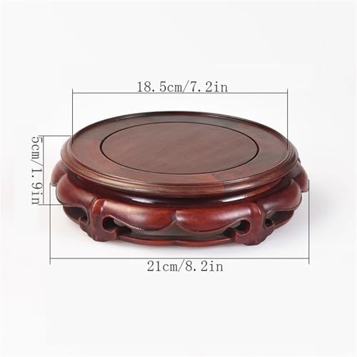 Support Bonsaï en Palissandre Rouge Idée Cadeau Artisanal pour Collectionneur - 2
