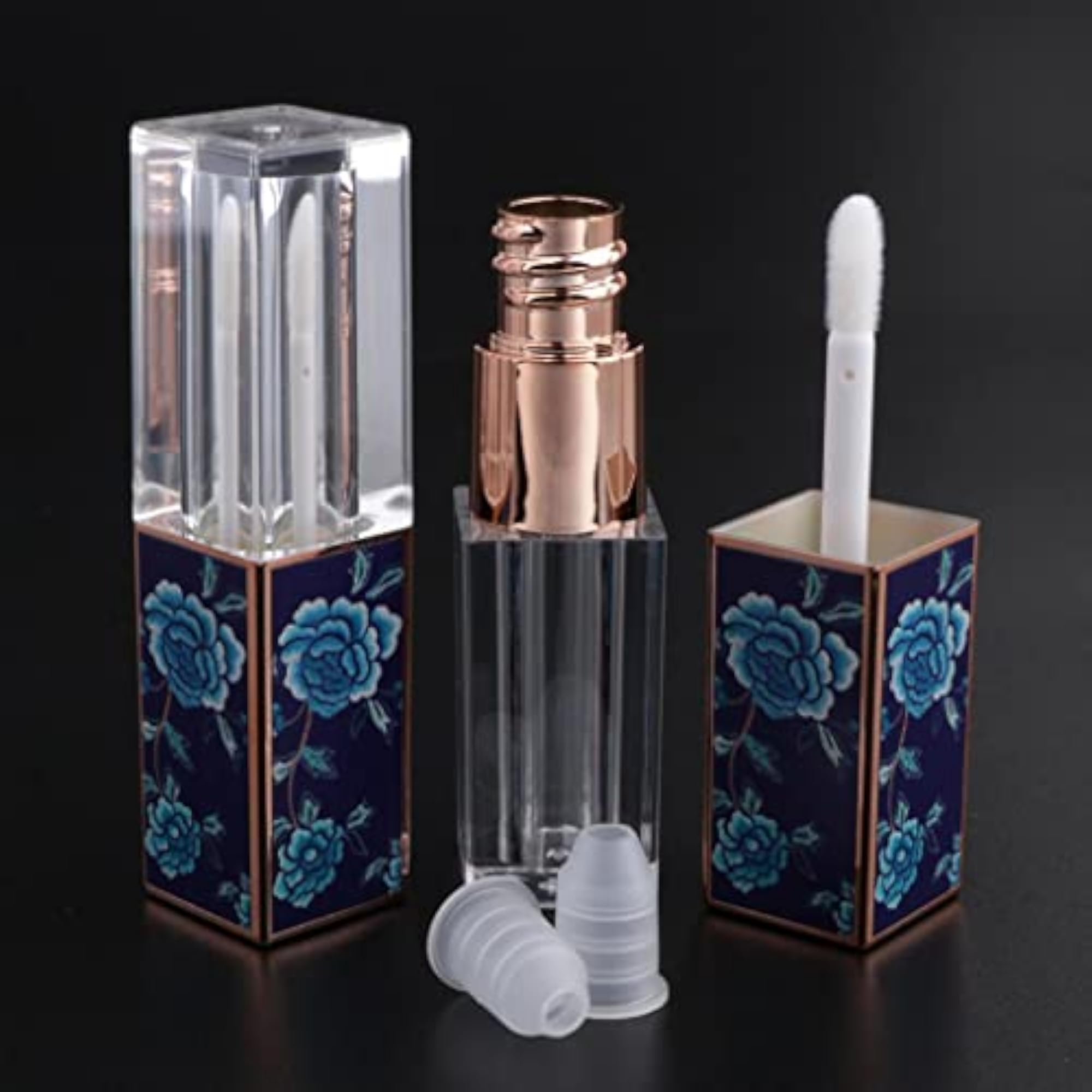 2X Empty Lip Gloss Tubes Lip Tint Eyelash Oil Containers