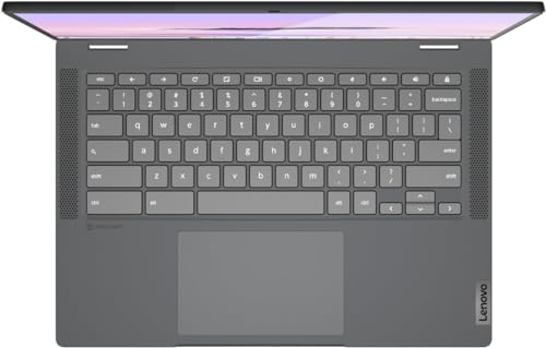 Image of Lenovo IdeaPad Flex 5i Chromebook Plus 2-in-1 Laptop, 14 inch WUXGA Touchscreen, Intel 6-Core i3-1315U, 8GB RAM, 128GB eMMC + 128GB SD Card, Intel UHD Graphics, Wi-Fi 6, Backlit, Chrome OS (Renewed)