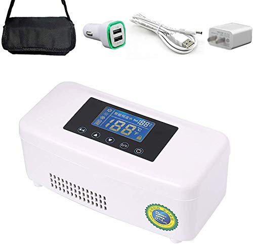 Bewegliche Auto-Kühlvitrine Kleine Reise Box Für Medikamente Medizin Kühlschrank Und Insulin-Kühlvorrichtung Für Auto, Reise, Wohnhaus