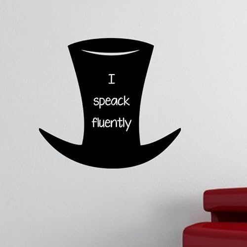 Lavagna in ardesia - Adesivi da parete adesivi cancellabili - Alto di forma - H55 x L55 cm