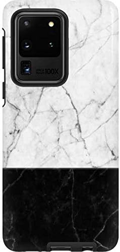 Skinit Pro Phone Case Compatible with Galaxy S20 Ultra 5G - White Marble Design