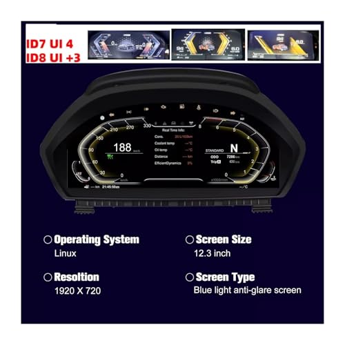 Tablero LCD BMW F30 F31 F32 F33 F34 F36 panel instrumentos digital HUD 2