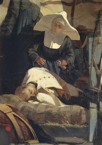 Impression sur toile Florence Italie Tableau de maître Fattori de qualité supérieure