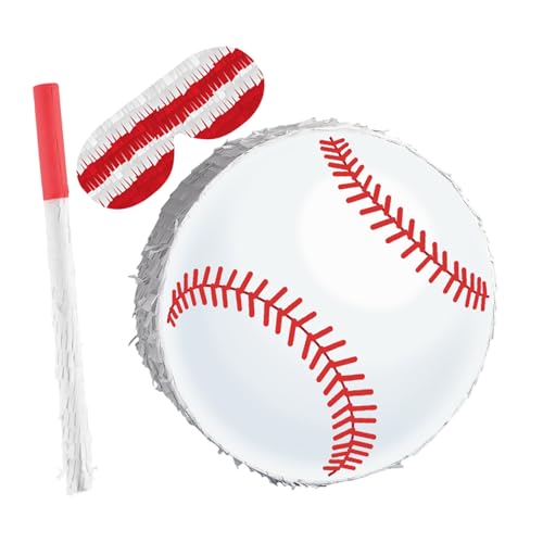 YARNOW Pinata Di Baseball Pinata Di Compleanno Per Decorazione Per Feste a Tema Sportivo Decorazioni Per Feste Di Compleanno Di Baseball