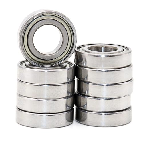 Rodamiento 687ZZ 7x14x3,5 mm: pack de 10 cojinetes de bolas rígidos de una hilera