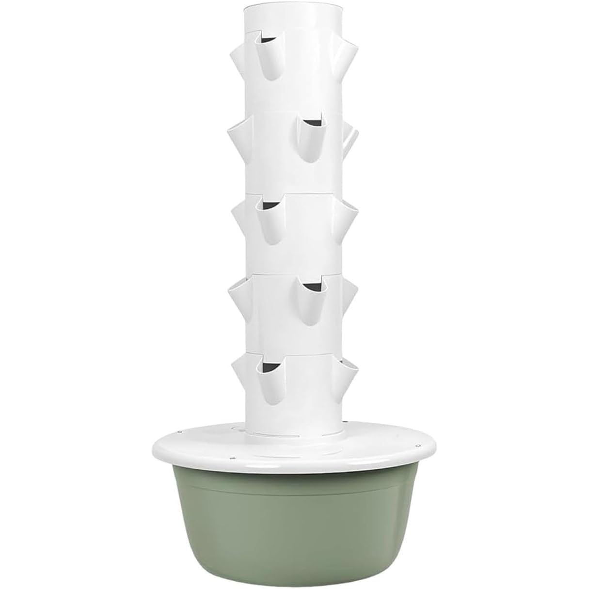 Smart Indoor Hydroponic Garden Tower – Sistema di fioriere verticali per la coltivazione domestica senza suolo Design salvaspazio ideale per erbe fresche e verdure