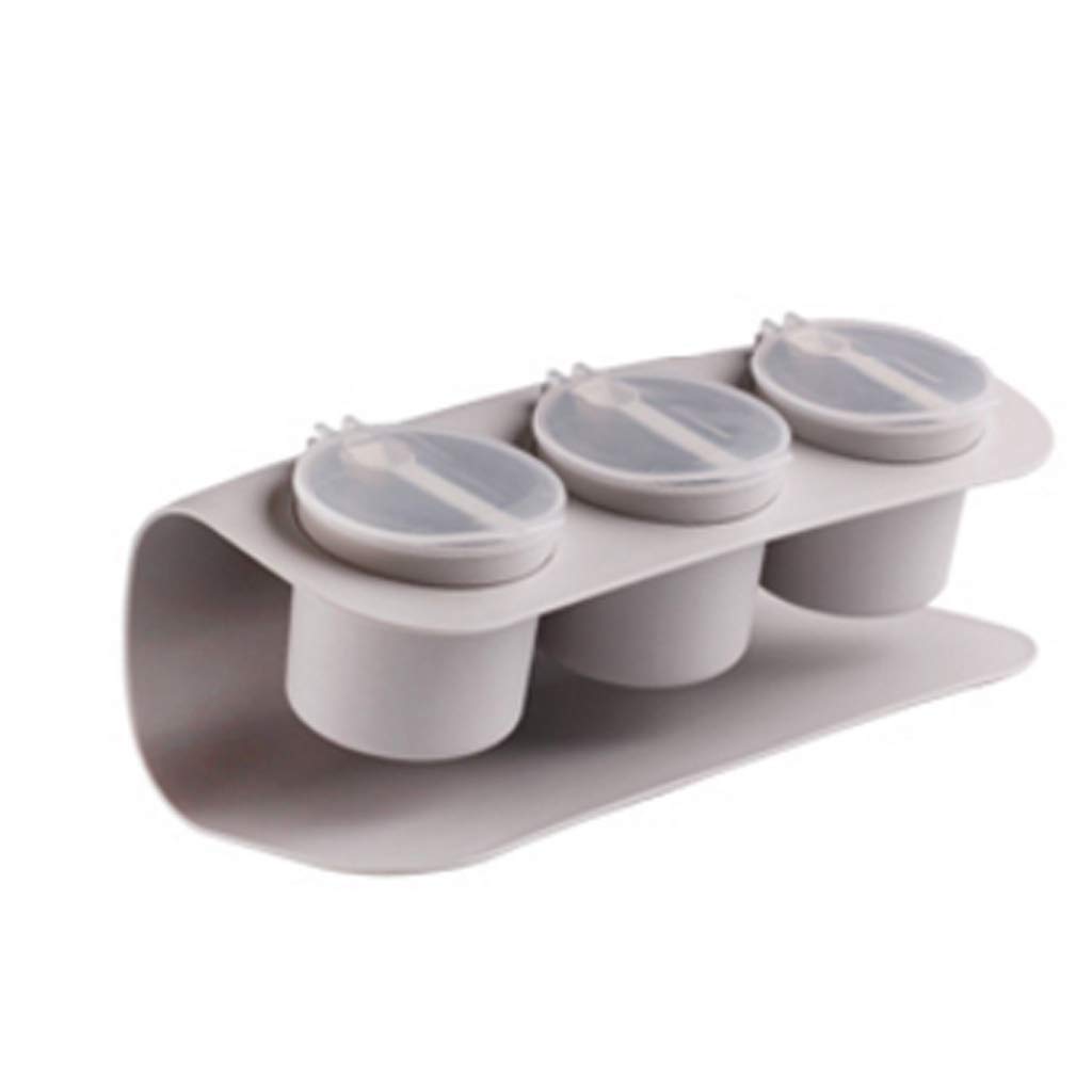 IANSHFKN Seasoning Pot Container Salt Shaker Pepper Box Storage Kitchen Accessories