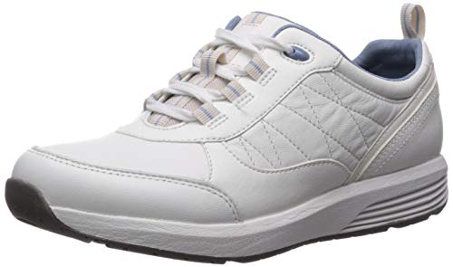 Rockport Women's Trustride W Sneaker, White, 7 M US