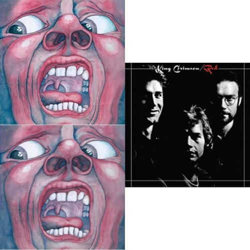 In The Court Of Crimson (200G/Remix/Ltd) & Red (200G) & In The Court Of The Crimson King (200G) Record Set