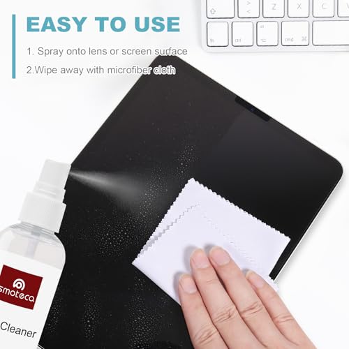 image for SmoTecQ Eyeglass Lens Cleaner Solution - 2 x 2oz Lens Cleaner Spray Bo