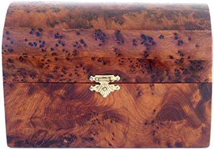 Thuya WoodRacine Treasure Chest - Fair Trade Jewellery Box