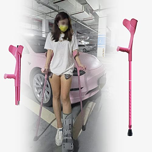 Béquilles d'avant-bras pliables ergonomiques contre les douleurs de marche