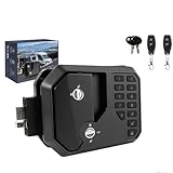 TIPHOPE RV Keyless Entry Door Lock with Remote (65FT) & Backlit Keypad, Zinc Alloy High Security Camper Door Lock, Fits 3.75" x 2.75" x 1.5" RV Trailer, Motorhome, Travel Trailer