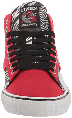 Etnies Men's Kayson High Top Skate Shoe, Red/White/Black, 11 #TOP1