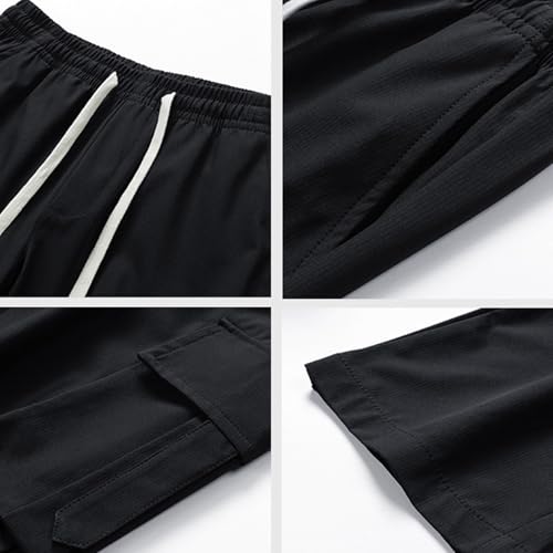 Men's Cargo Pants Workout Joggers Outdoor Hiking Utility Stretch Comfortable Durable Lightweight Breathable4